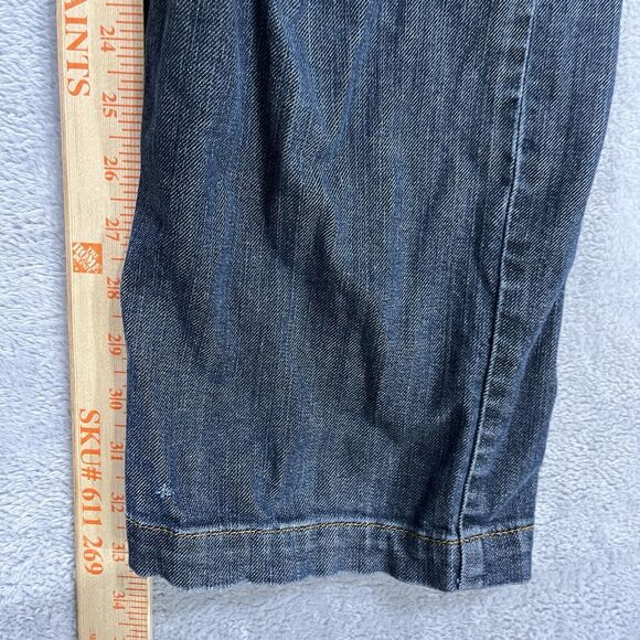 Prana Jeans Mens 30x26.5* Straight Leg Faded Blue Relaxed - Picture 6 of 10